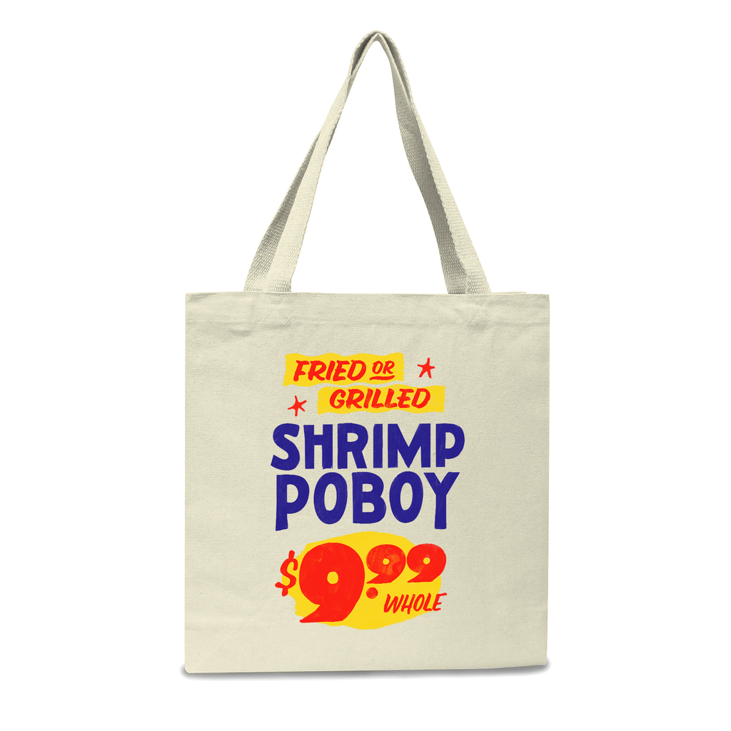 Shrimp Po-Boy Tote